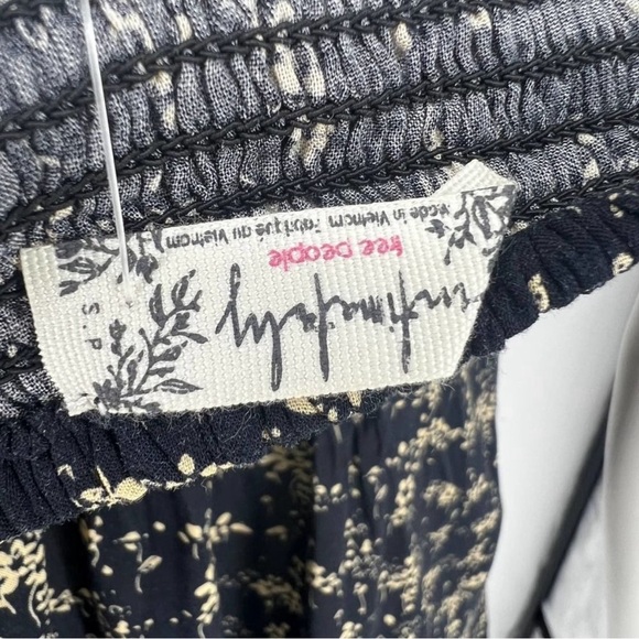 *NEW* Free People Caught up printed slip dress size S - Picture 9 of 14